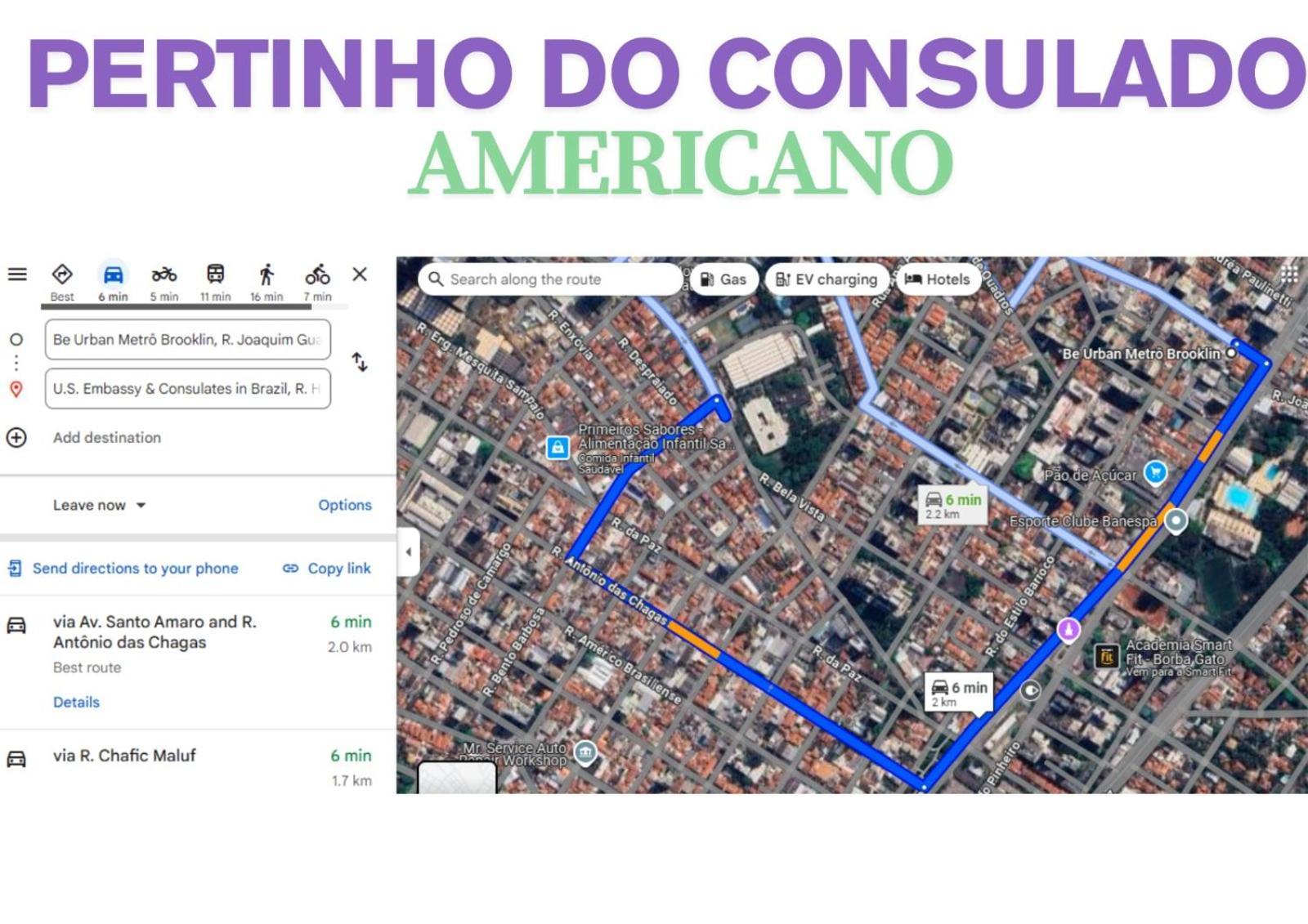 Studio - Brooklin - Consulado Americano サンパウロ エクステリア 写真